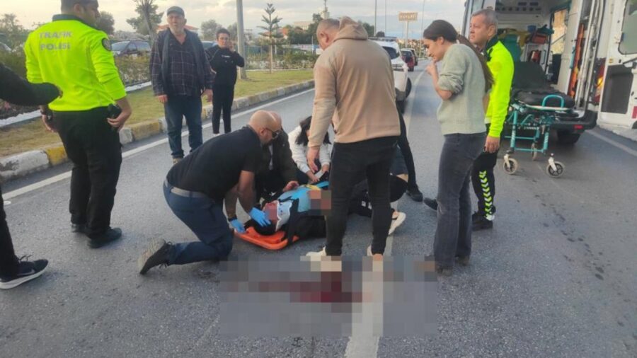 Aydın’da motosiklet refüje çarptı: 1 ölü