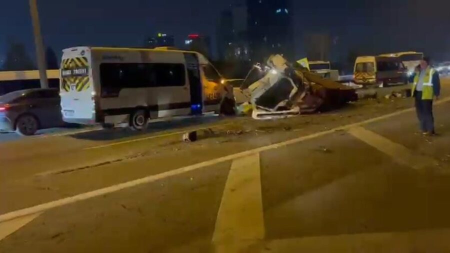 İstanbul’da zincirleme kaza