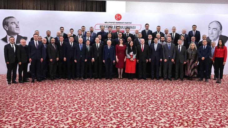 MHP Genel Başkanı Bahçeli, parti bünyesindeki enstitülerin temsilcileriyle bir araya geldi