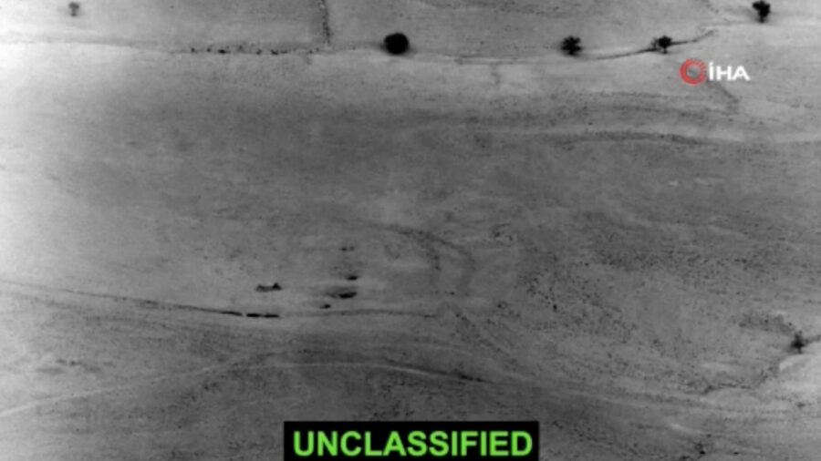 ABD, DEAŞ hedeflerine saldırı görüntülerini paylaştı