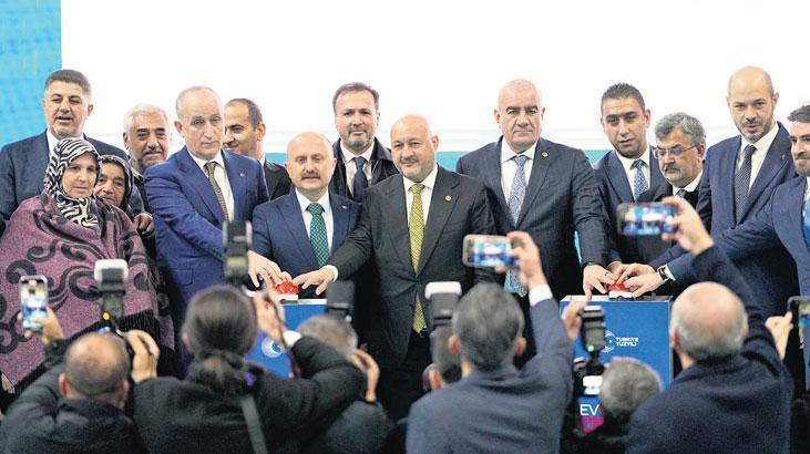 500 bin konut için kura Adıyaman’dan başladı